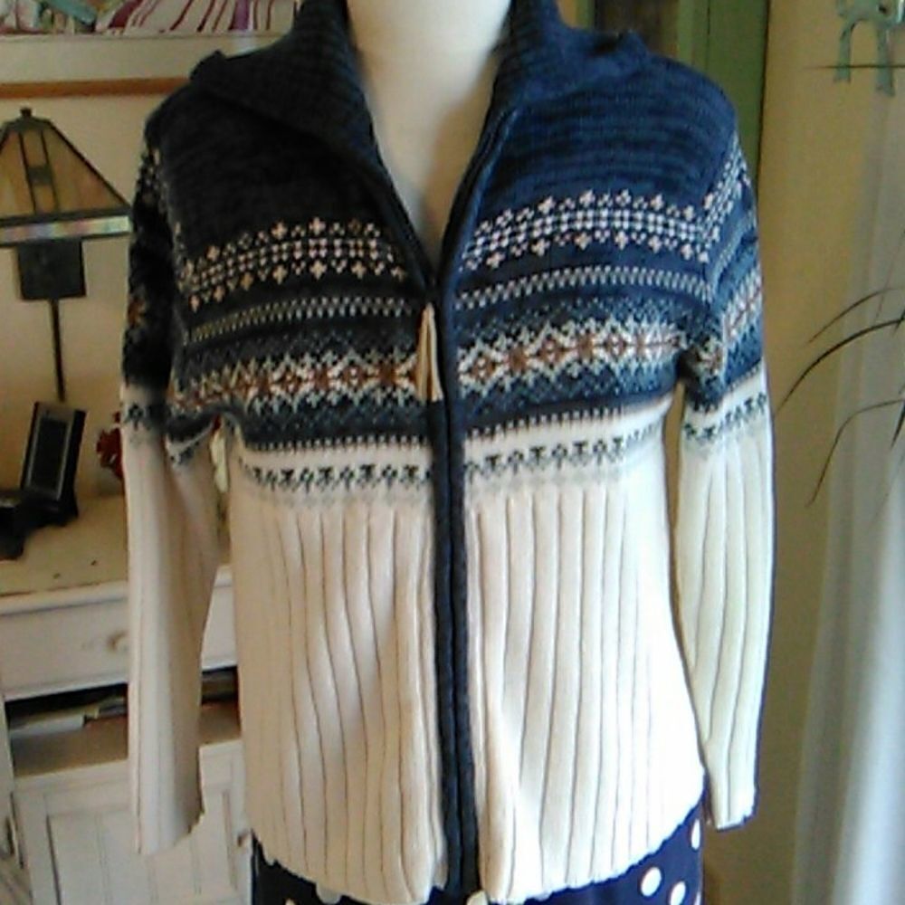 Shaver Lake Zip Up Sweater Twee